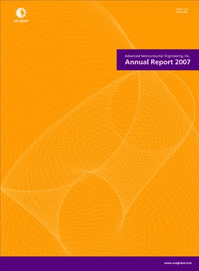 2007 ASE annual report cover