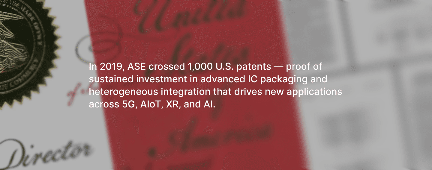 ASE patent and engineering collage