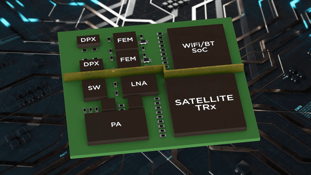 Satellite Communication SiP Module block diagram