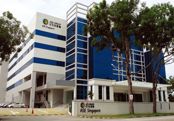 ASE Singapore manufacturing facility