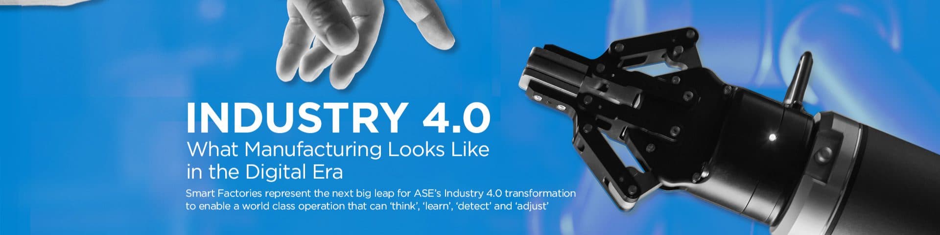 Robotic manufacturing system in a connected smart factory