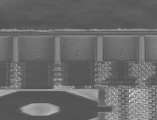 Spherical probing material analysis