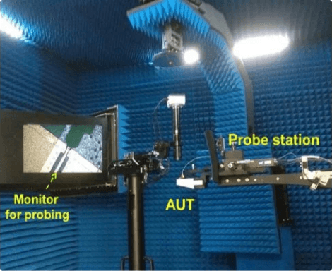 mmWave antenna probe station