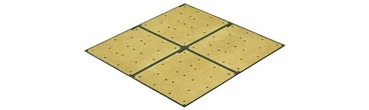 Panel-level fan-out process