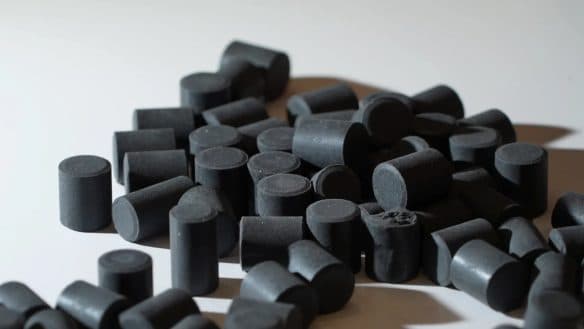 Case 1: Activated carbon from bakelite plates diagram