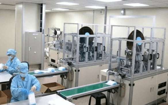 ASE medical-grade mask cleanroom