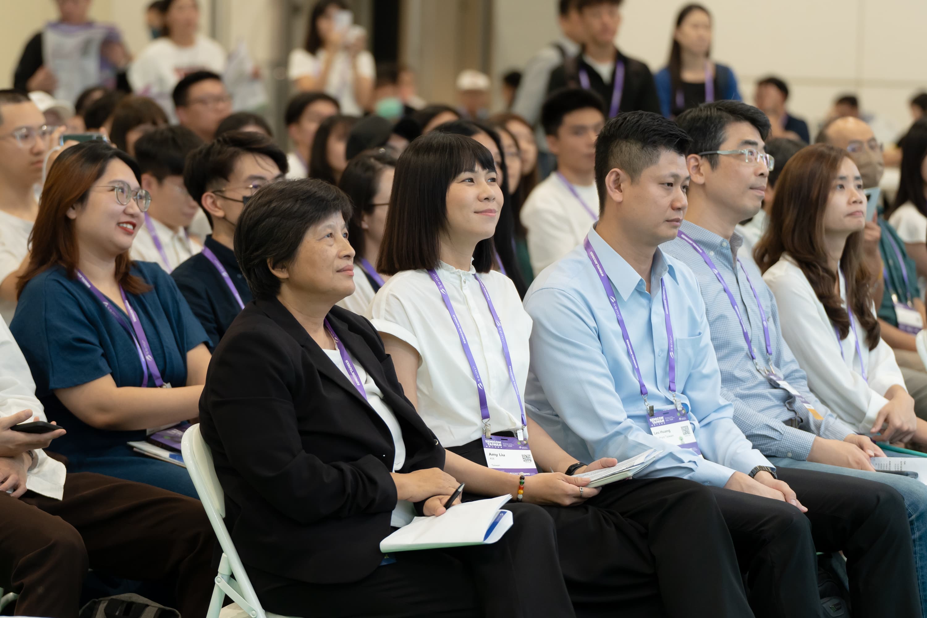 ASE colleagues attending a professional event