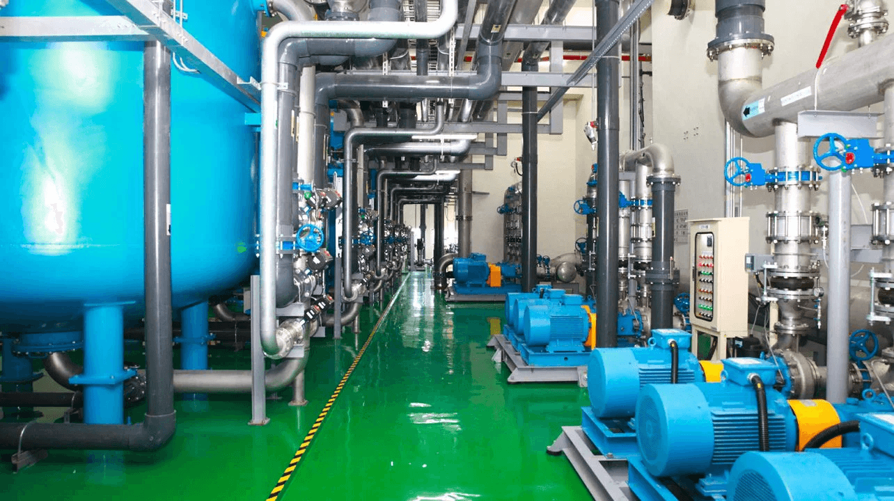 ASE water-reclamation plant operations